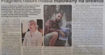 FRAGMENT HISTORII MIASTA „MALOWANY NA DREWNIE”